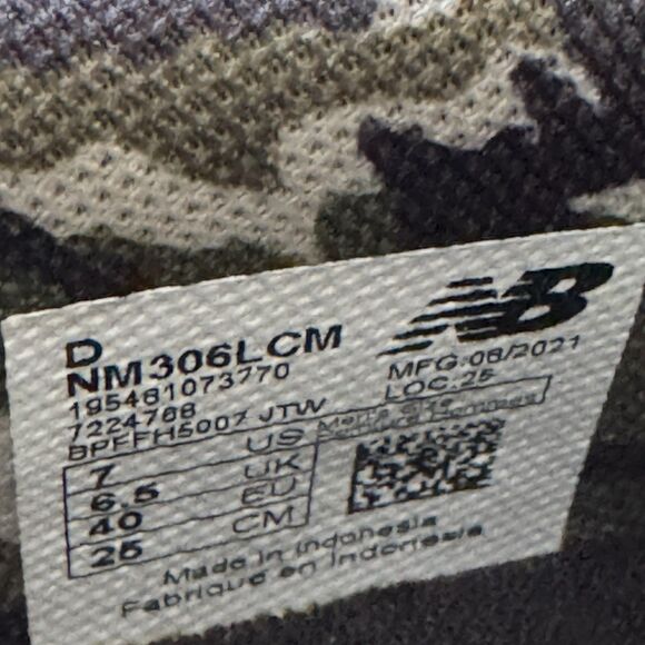 NEW BALANCE Numeric Jamie Foy 306 Laceless Slip On Sneakers 5.5 Men 7 Women Shoe - Picture 9 of 9